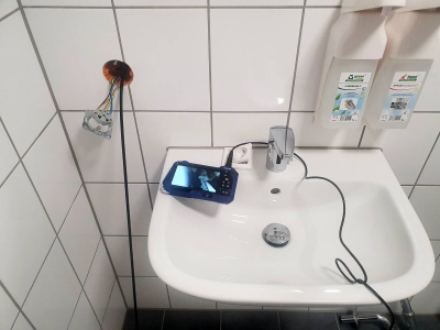 Rohrbruchortung mit Rohrkamera